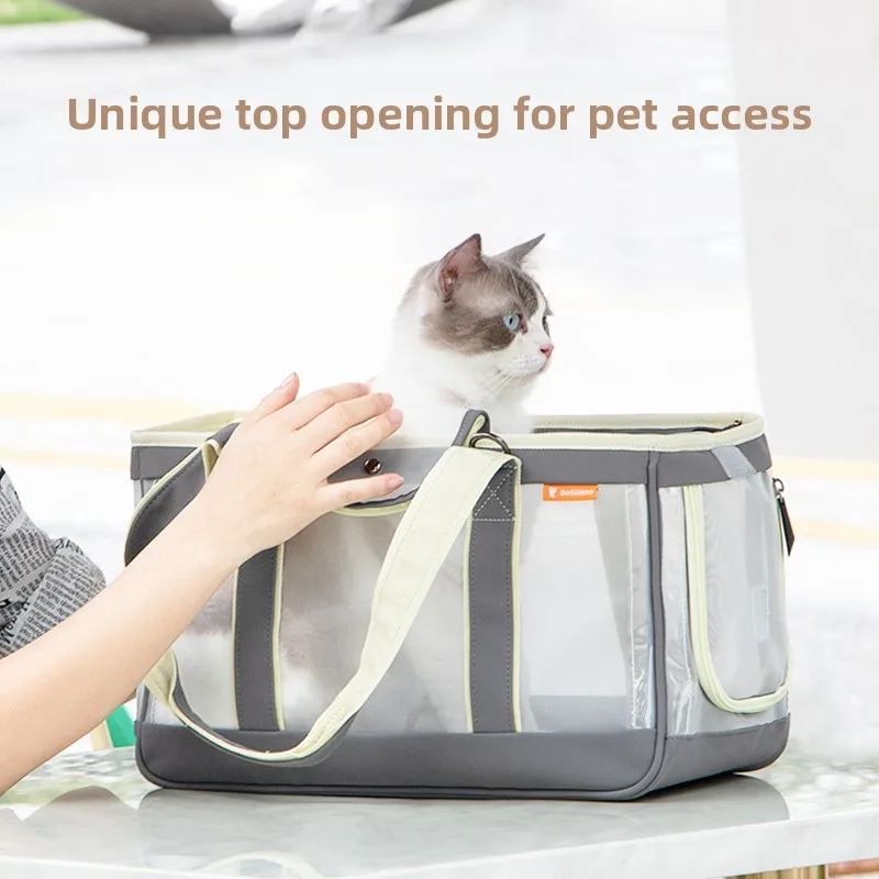 

DODOPET Large Capacity Portable Pet Backpack for Cats And Dogs Outing Travel Bag Winter Backpack Dog Carrying Case