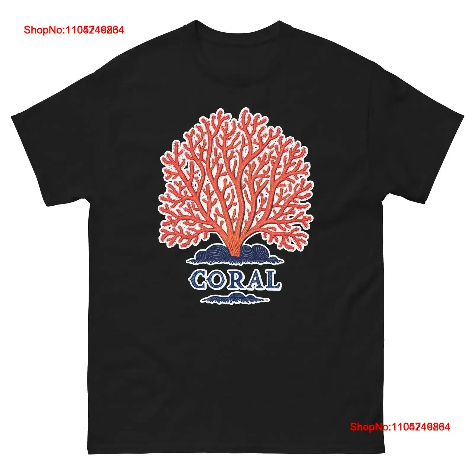 Coral Animal Nature Wonderful Amazing T Shirt vintage Washed Stylish Breathable fashion graphic designer clothes Versatile