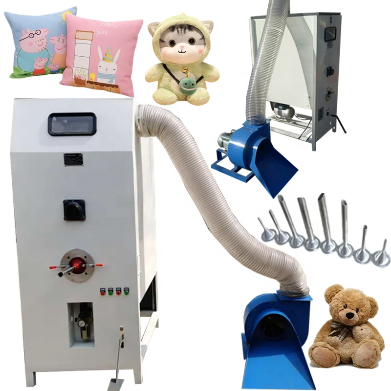 

Automation Filling Fiber Soft Teddy Bear Cotton Stuffing Fiber Filling Machine