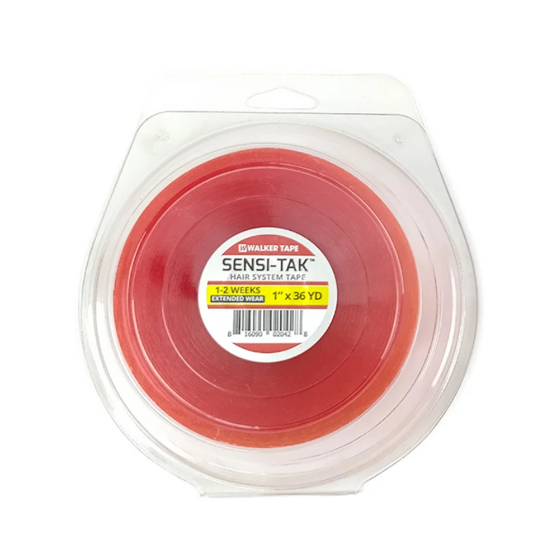 1inch(2.54cm)*36yards Lace Wig Tape Red Double Sided Adhesive Tape For Hair Tape Extension/Toupee/Lace Wig