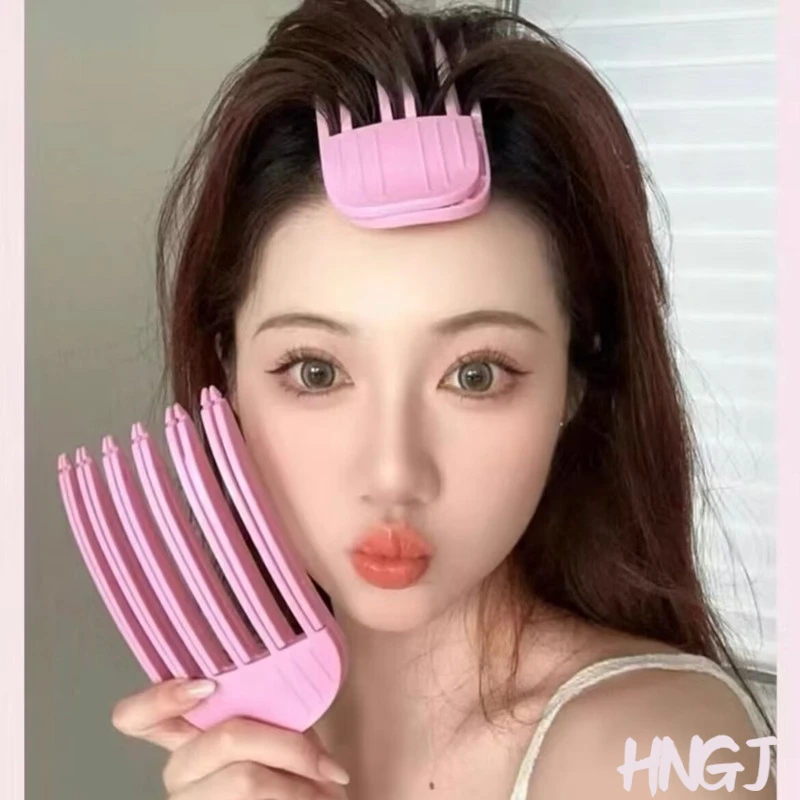 2026 Fluffy Hairpin Curling Bangs Clips Hair Roots Volumizing Hair Clips Women Curling Fixed Shape Clips Volume Hair Roller