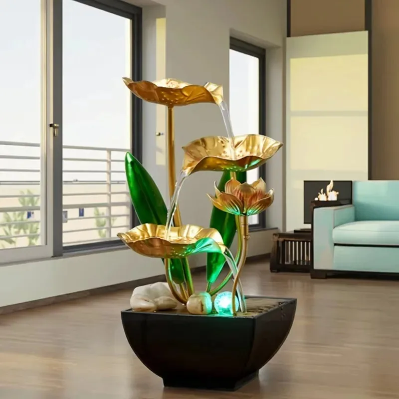 

Small indoor fountain, automatic circulation humidifier, desktop decoration, living room, indoor bedroom, relaxation crafts
