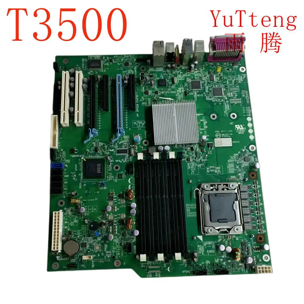 Imagem -02 - Placa-mãe para Estação de Trabalho Dell T3500 Cabeça 09kpnv Pk9nv Lga1366 X58 Placa-mãe 100 Testada e Funcionamento Inteiro