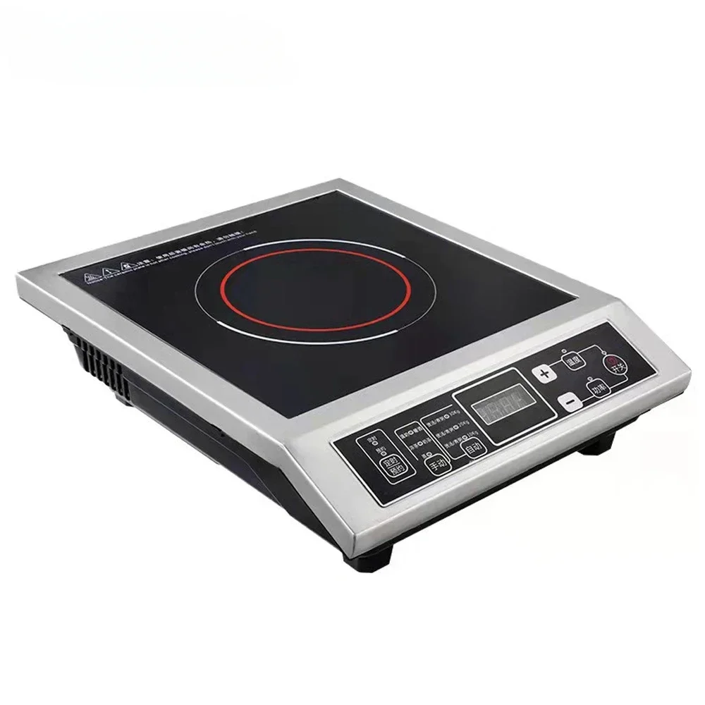 

Hot Sales Household Induction Cooker Electric Stove 3500W Electromagnetic Oven Button Control Heating Plate Waterproof Cooking M