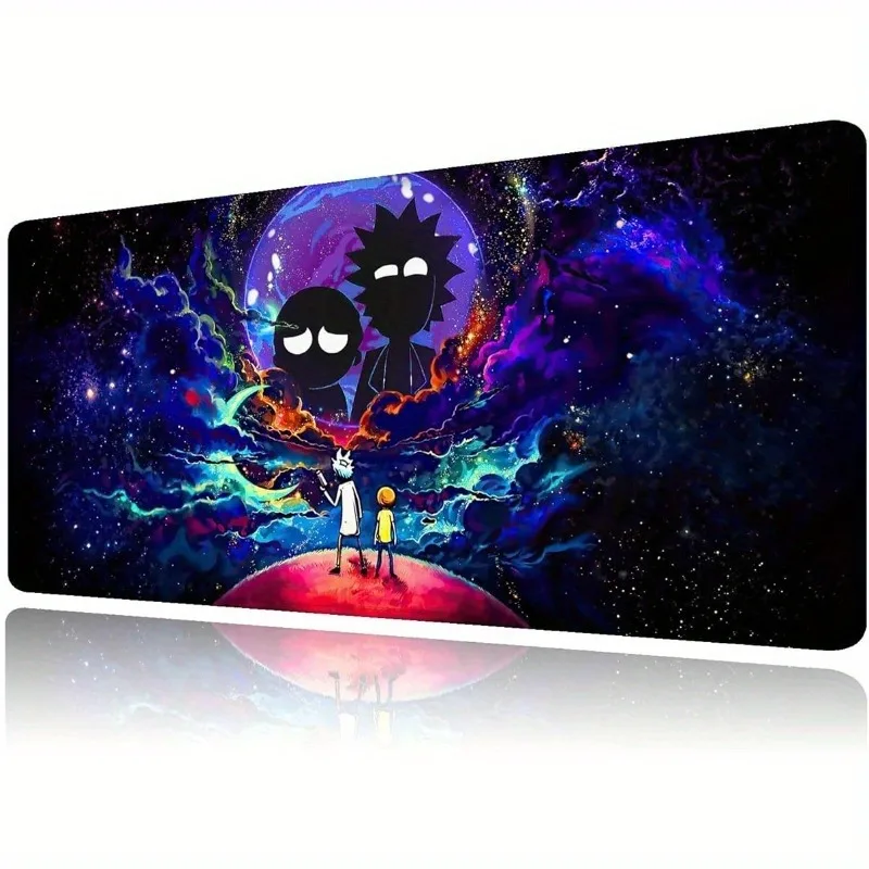 

Anime Night Sky Gaming Galaxy Mouse Pad Gamer Large XXL Computer Desk Mats Gamer Natural Rubber Anti-slip Carpet Mice Pad