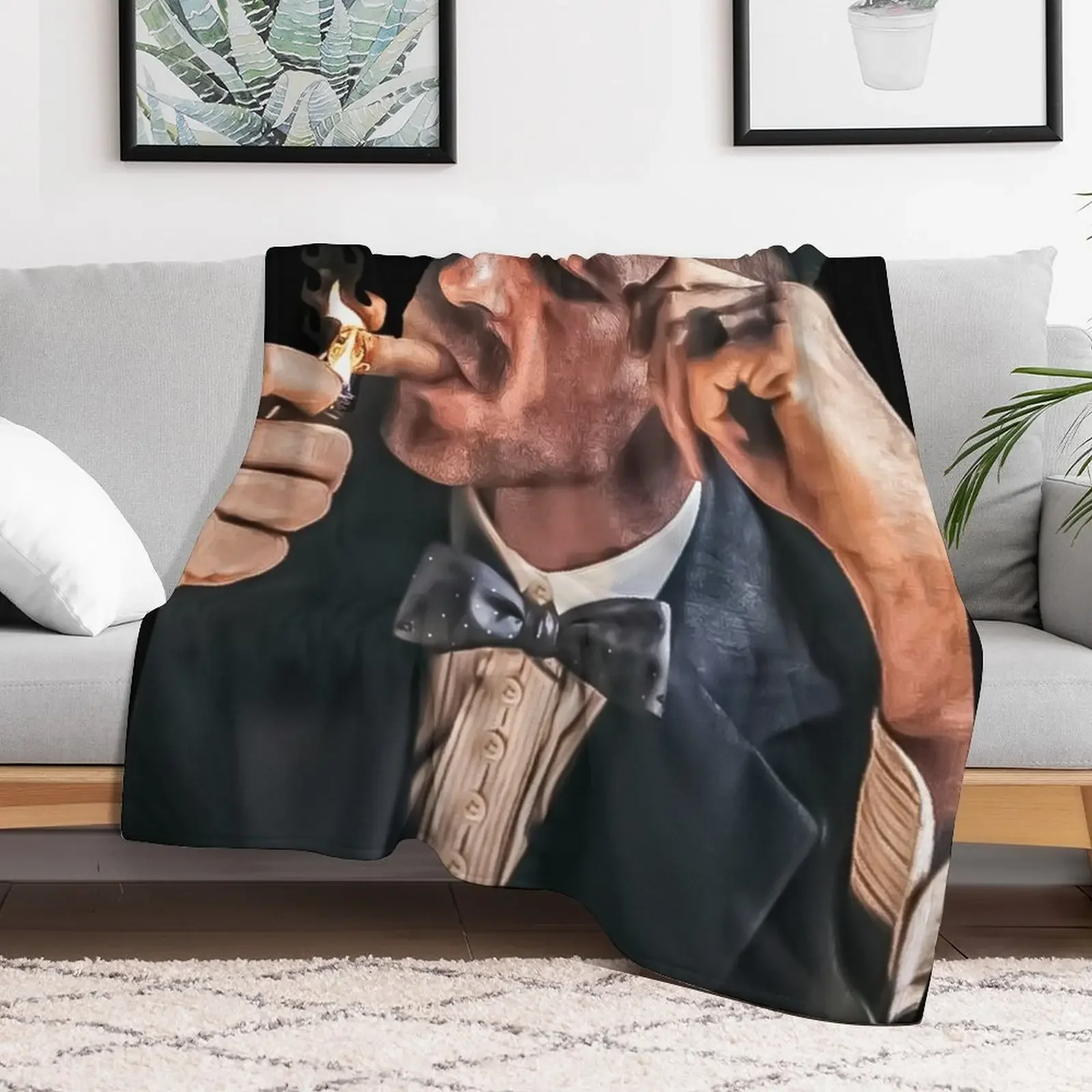 arthur shelby Throw Blanket Stylish Decor Blanket Gift for Friends Roommate
