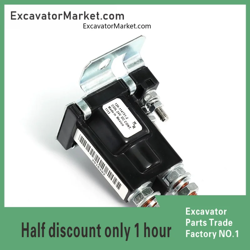 Excavator Accessories for Hyundai R60 Relay Starting Motor 120-114751-2 Cummins Engine KZ Brand 24V Excavator