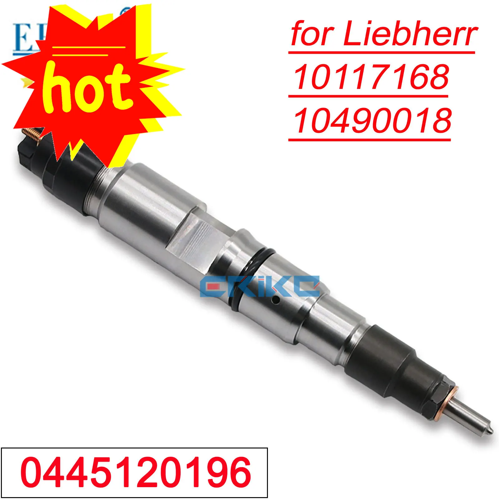 

0445120196 Топливная форсунка Common Rail 0 445 120 196, автозапчасть 0445 120 196 для Bosch Liebherr 10117168 10490018