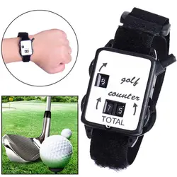 Contador de puntuación portátil, Mini pulsera de Golf Stroke Keeper Watch Putt Shot Scorer