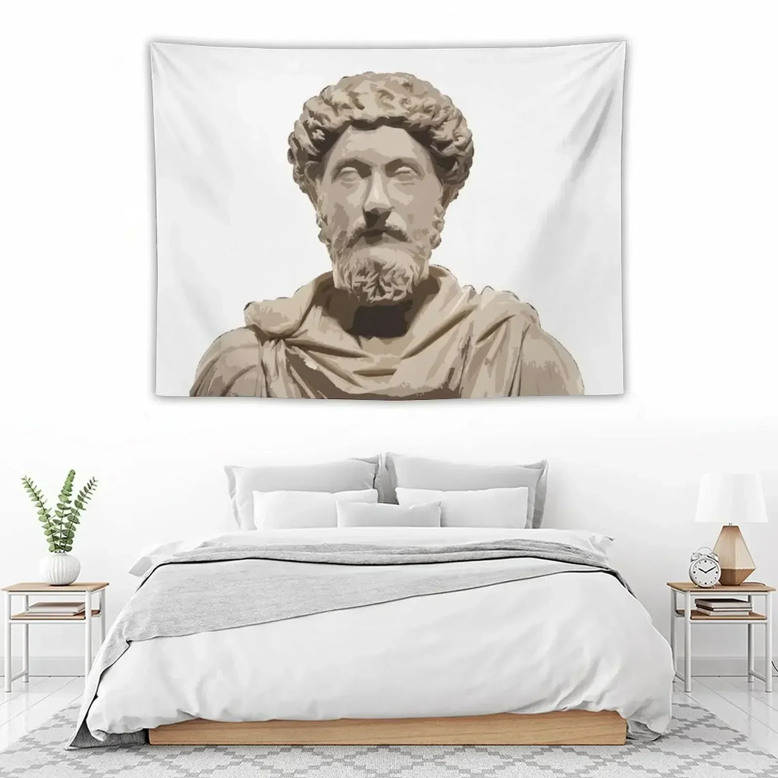 

Marcus Aurelius Stoic Philosopher Tapestry Room Decoration Aesthetic Aesthetic Room Decoration Tapestry