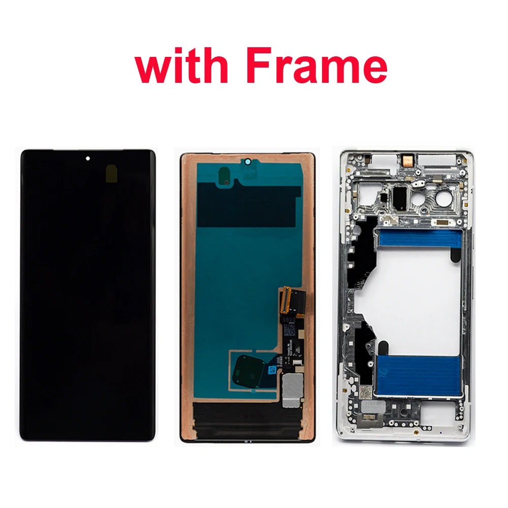 Imagem -03 - Tela Sensível ao Toque Digitador Montagem Frame Display Lcd para Google Pixel Pro Gluog G8vou 671 Polegadas Novo