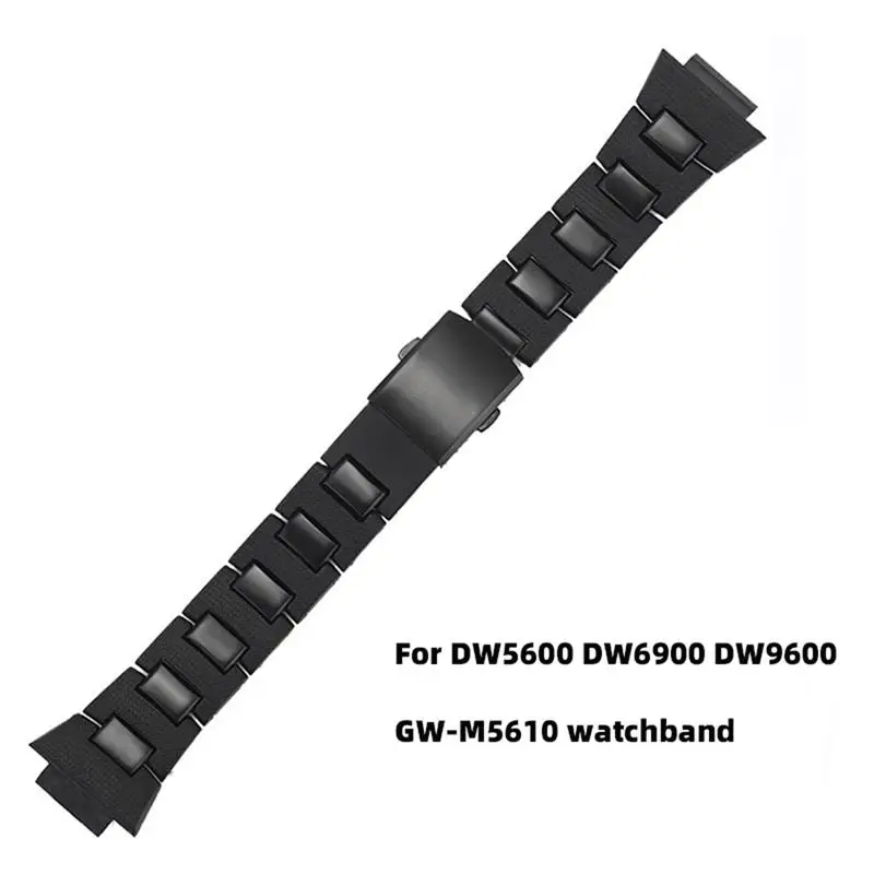 PCAVO Fashion watchband For DW6900/DW9600/GW-M5610/DW5600 wristband 16mm lug end Waterproof resin strap