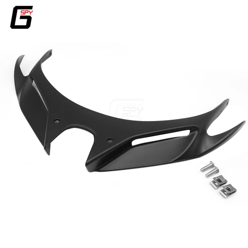 Imagen 2 del producto Ninja 400 motocicleta ala delantera carenado Winglets boca Shell cubierta protectores de protección para KAWASAKI Ninja250 NINJA400 2018-2023