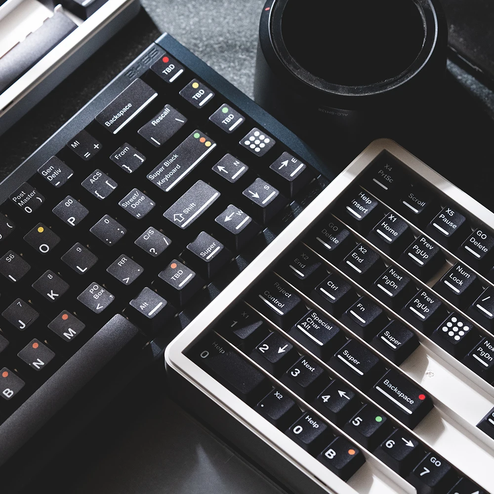 Keycap original SBK preto PBT sublimação designer 1.7mm teclado personalizado eixo magnético