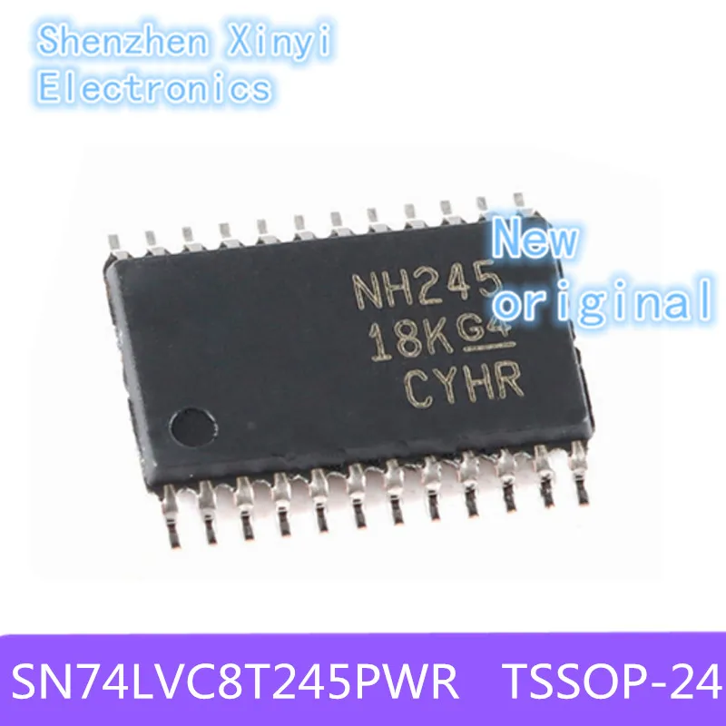 

Brand new and original SN74LVC8T245PWR SN74LVC8T245PW NH245 TSSOP-24 8-bit dual power bus transceiver chip