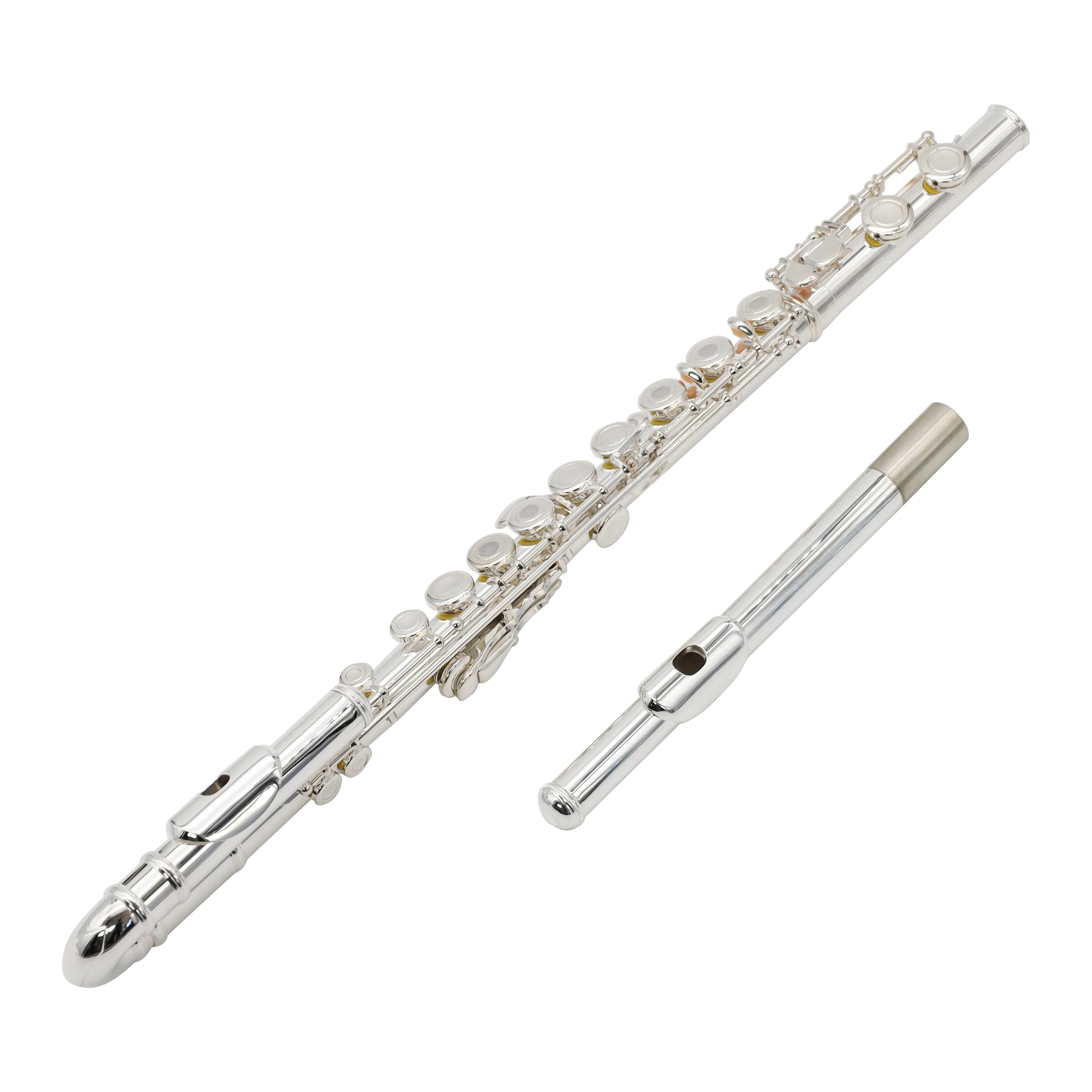 High Quality Double Headjoint Woodwind Instrument Student Flute OEM For Beginner