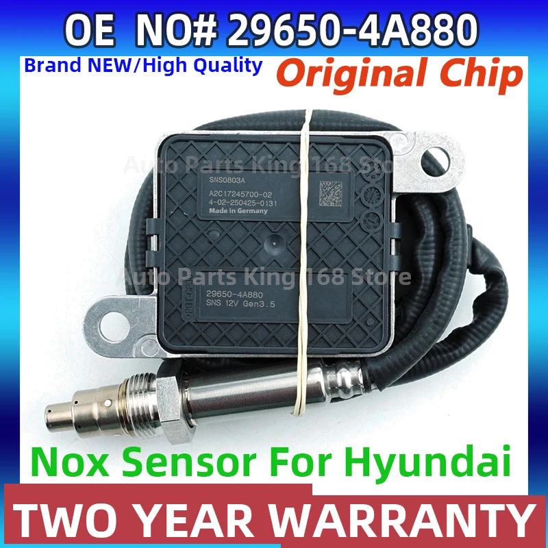 

29650-4A880 296504A880 SNS0803A A2C17245700-02 Nitrogen Oxygen NOx Sensor for KIA Hyundai H1 29650 4A880