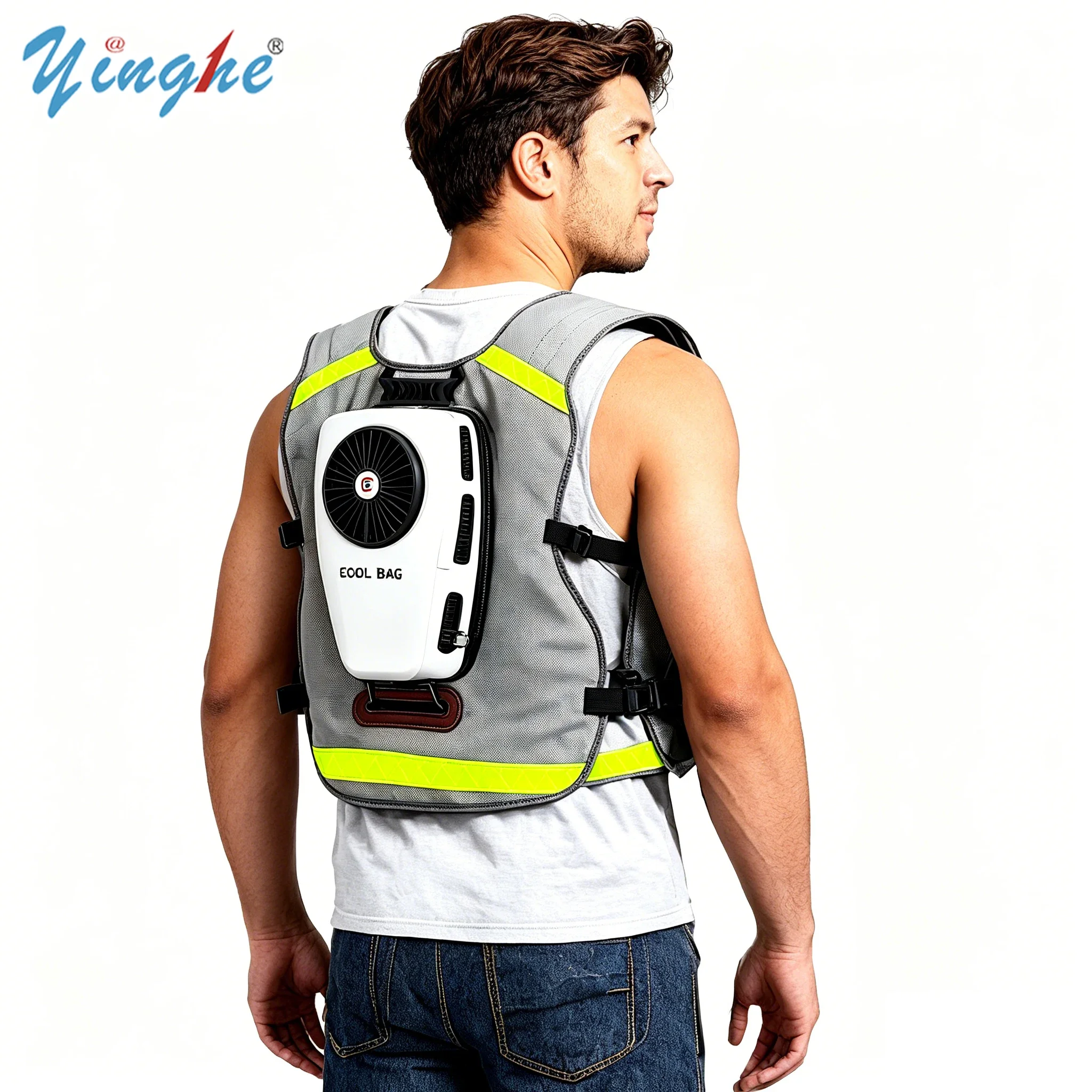 Personal Air Conditioner Vest Summer Cooling Clothing Rechargeable Ac Vest For Men Women Camping Climbing Fishing Outdoor Work