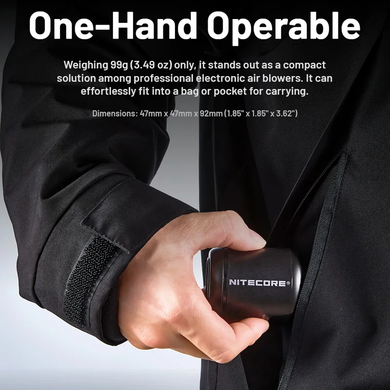 Nitecore BB نانو الإلكترونية منفاخ الطفل التصوير منفاخ متعدد الوظائف المحمولة منفاخ الهواء لعدسة الكاميرا VS Nitecore BB2 BB2