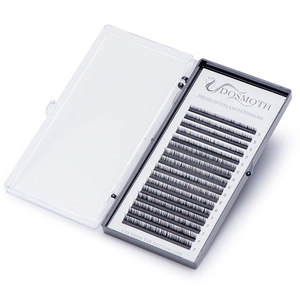 DOSMOTH lower lashes mix 5 6 7 Length eyelash extension Beauty eyelash soft Beauty tools