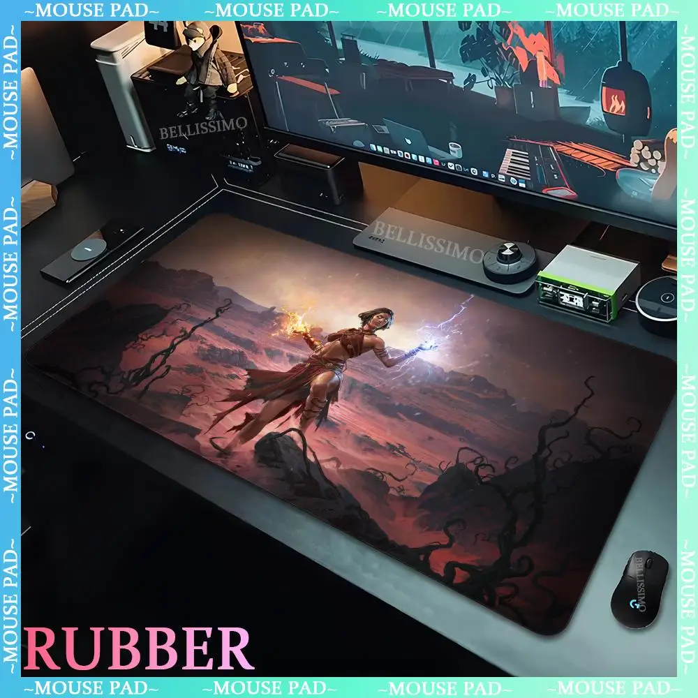 Office accessories P_path_Of_Exile2  Oversized Anime Esports mouse pads DIY gaming computer Gaming Mouse Pad