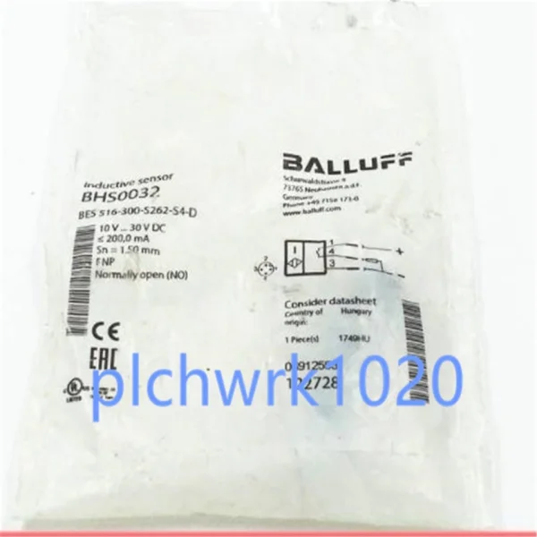 

Bes 516-300-s262-s4-d Proximity Switch Bhs0032 Brand New Original Spot Plc