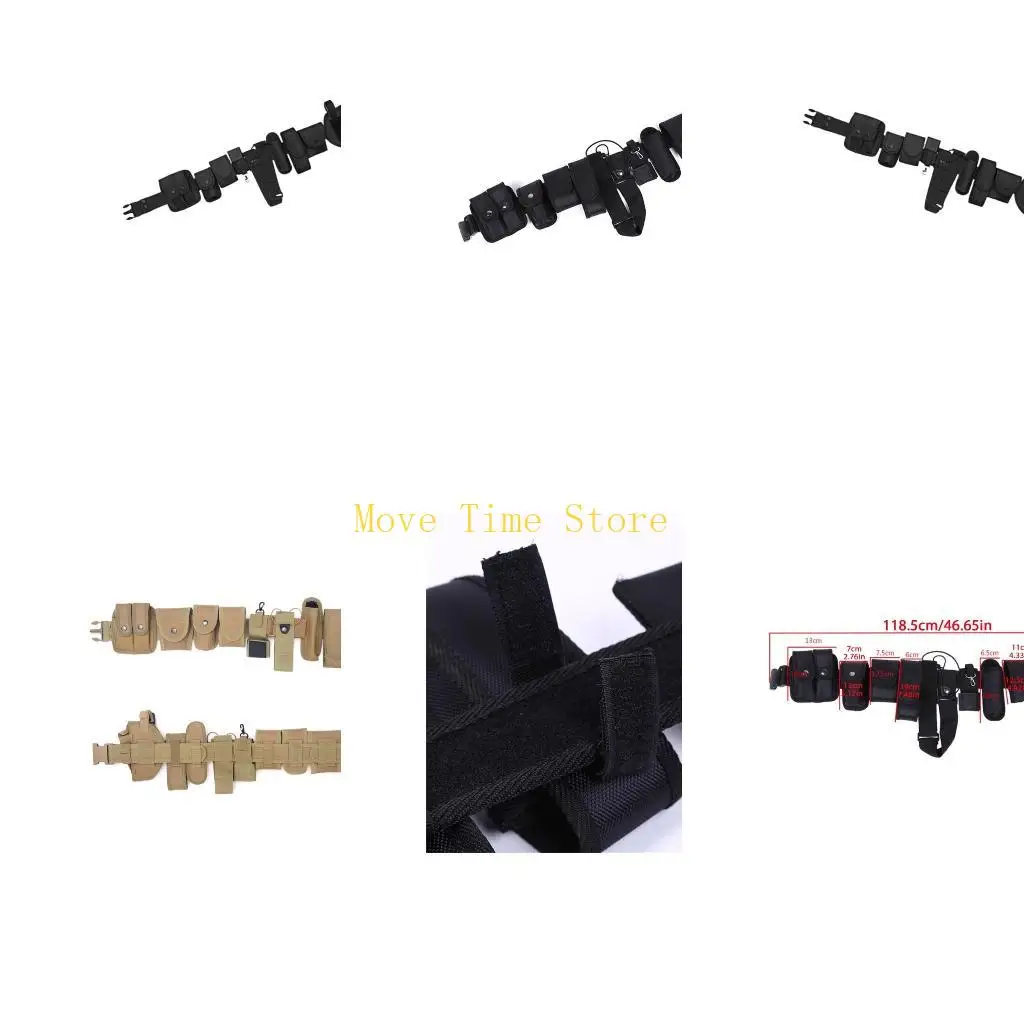 

92ME поясной ремень с быстросъемными пряжками, регулируемый ремень для охоты, кемпинга, рыбалки