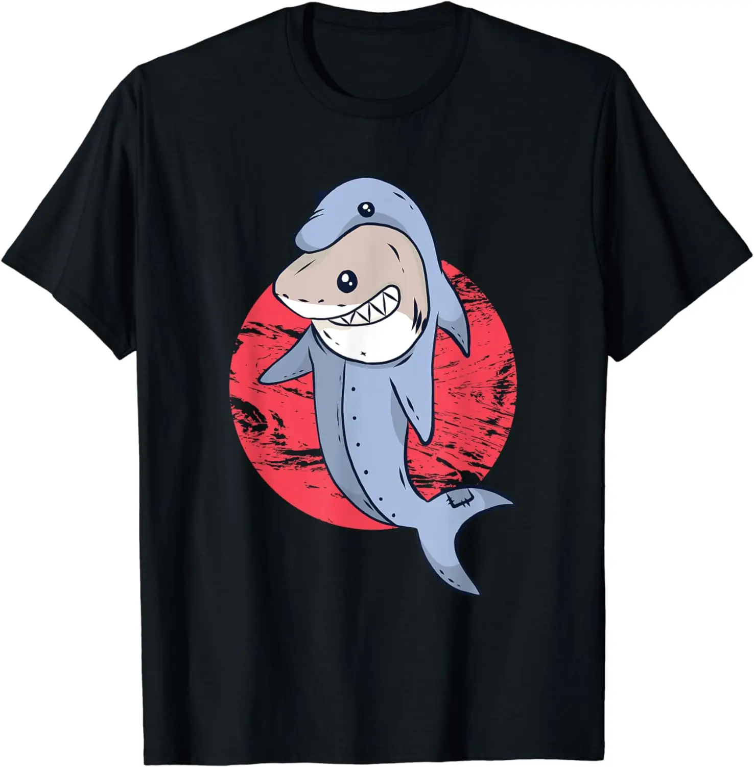 Shark in A Dolphin Costume T-Shirt It's Cool and Breathable and Can Be Worn All Year Round