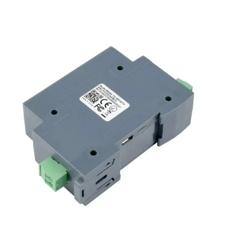 Waveshare RS485 TO WIFI/ETH Rail-Mount Serial Server,Ethernet Module, Modbus MQTT Gateway