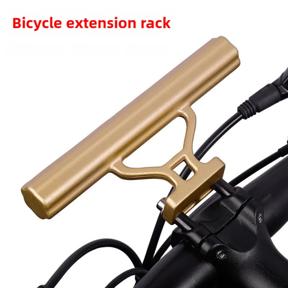 Fahrradlenkerverlängerung, multifunktionale Erweiterung aus Aluminiumlegierung für Mountainbikes, Fahrradzubehör-Fahrradcomputerhalterung