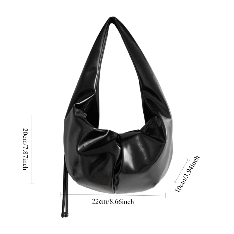 الكورية نمط الملمس بسيط المتشرد حقيبة المرأة خمر الجلود الناعمة تنوعا حقيبة كتف Crossbody موضة حقيبة تخزين قابلة للطي