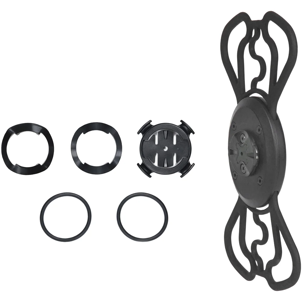 

Phone Holder for Bike Computer Mount with Nylon Silicone Material Fits For Garmin Compatible 4769 Inches Phones