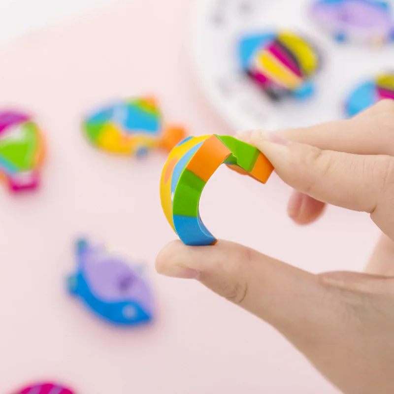 Food Eraser Creative Cartoon Small Fish Eraser Children\'s Gift Eraser Set of 4 Sets of Student Supplies To Erase Handwriting