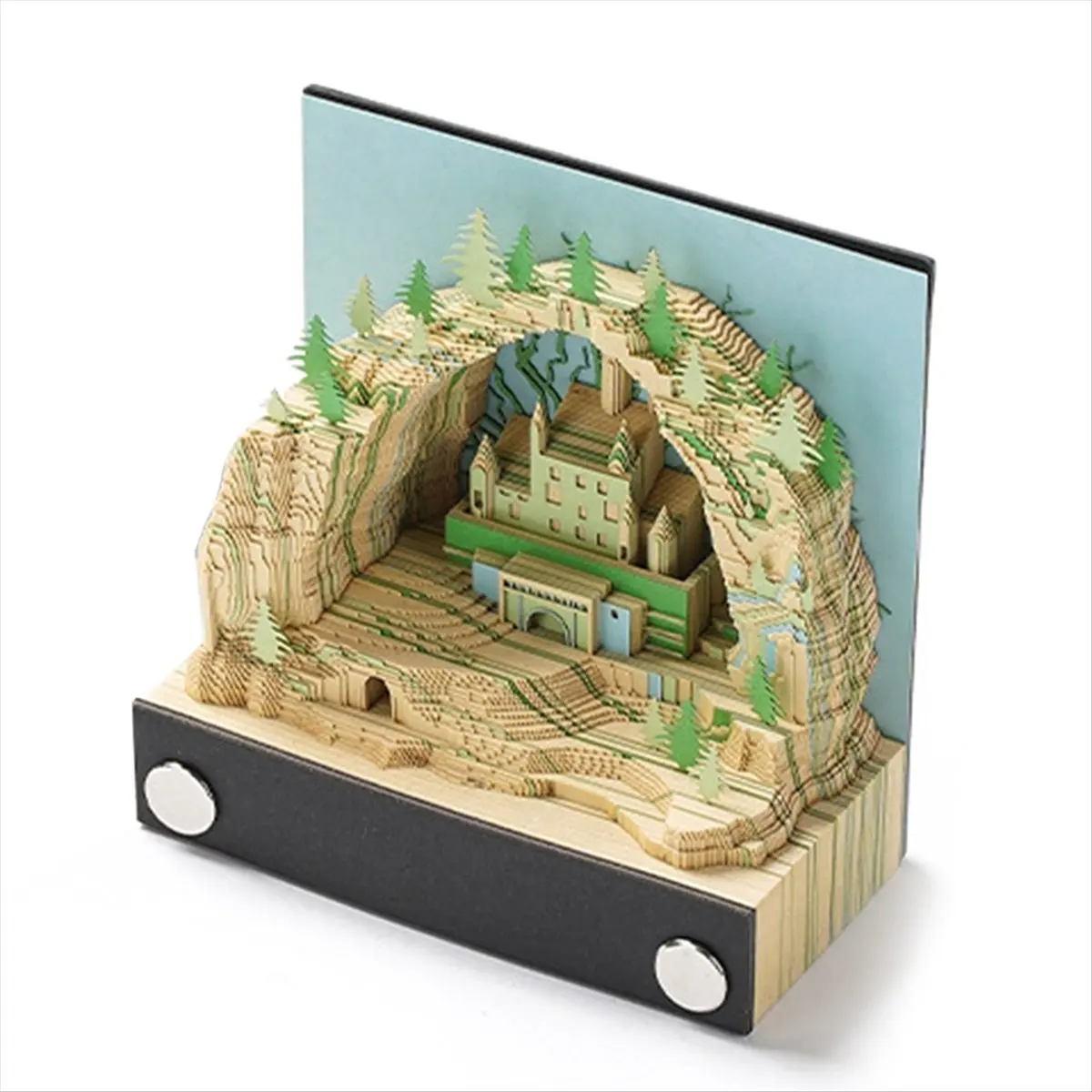 2026 Trend 3D Notepad with Paper Accessories with Vitalityforest Sticker, Ideal Gift Vitalityforest.