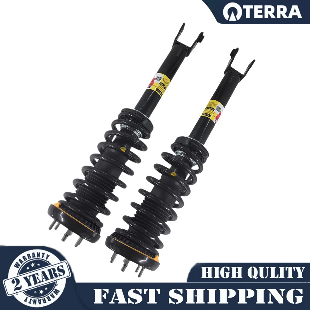 

1Pair Front Left Right Spring Suspension Shocks Absorber Strut With Electric For Jaguar XJ XJR X351 RWD 2010-2019 C2Z17058 C2Z27
