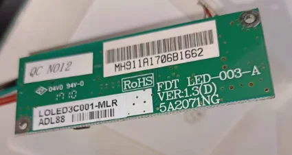 

Applicable to MH911A display screen high-voltage bar FDT LED-003-A LOLED3C001-MLR