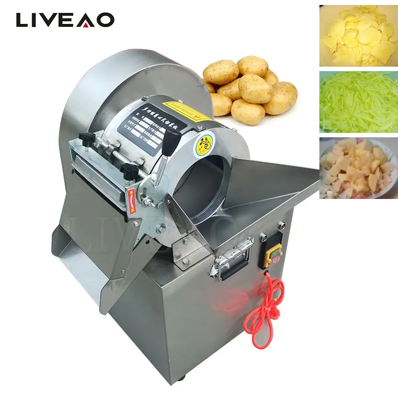 

New High Quality Vegetable Cutting Machine Professional Potato Chips Maker French Fries Cutting Machine