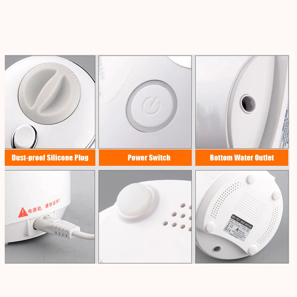 Vegetable Mask Machine Automatic Mask Maker Automatic Facial Mask Maker DIY Natural Fruit Vegetable Collagen Face Mask Machine