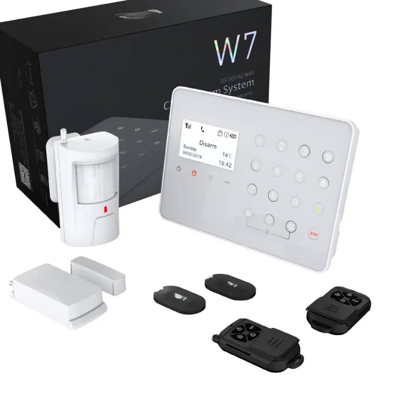 Hot High End HEYI Alarm System with APP Control Wired and Wireless 433MHz GSM GPRS 2G 4G Oprional Smart Home Anti-thief Security