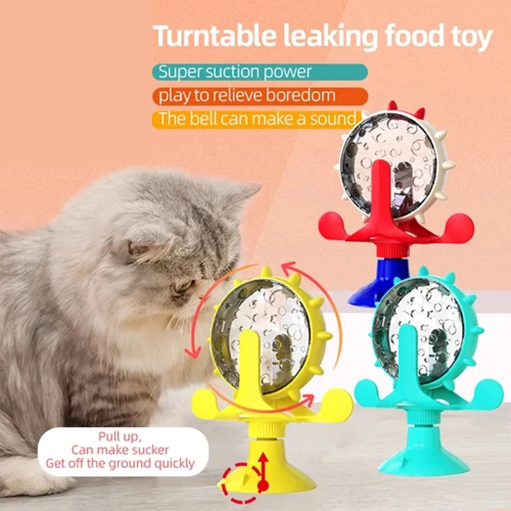 

Plastic Feeding Trainers Rotating Windmills Cat Feeder Dog Supplies Pet Smart Perros Bebedero Perro Feeding & Watering Supplies