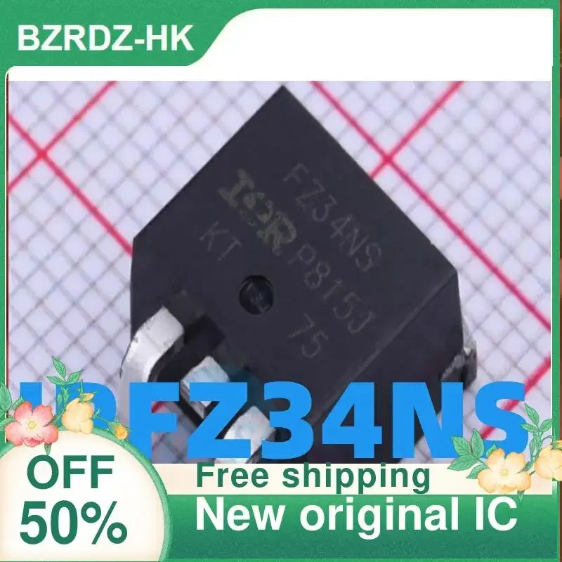 10PCS IRFZ34NS IRFZ34NSPBF FZ34NS TO263 New original IC