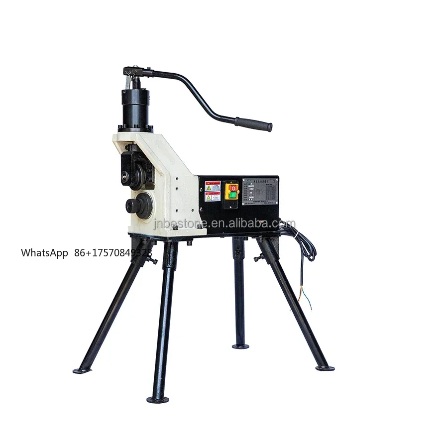 

SCH40 1"-8" Grooved pipe making machine 8mm pipe wall thickness 1"-8" Steel pipe roll grooving machine