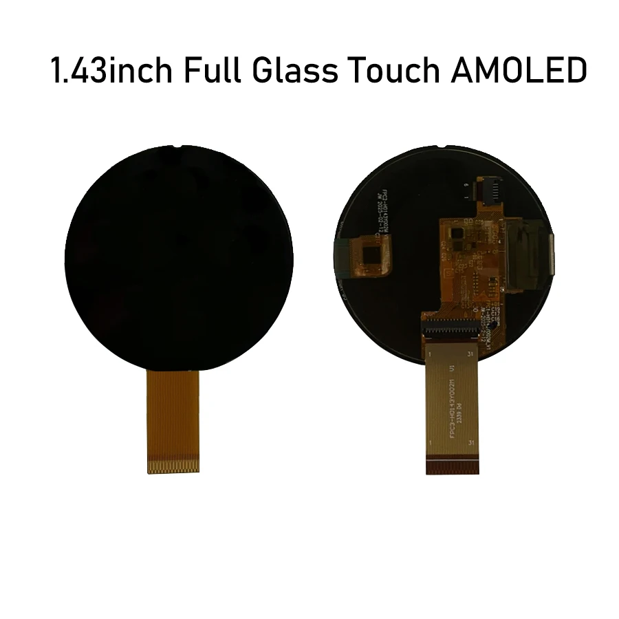 1.43 inch Full Round AMOLED 466x466 Wide-temperature AI Toy Eye Display Screen 100000 to 1