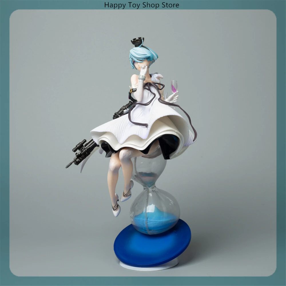 27cm Girls Frontline Zas M21 White Queen Game Girl Figures Statue Cartoon Girl Models Boys Collectible Toys Ornament Doll Toys