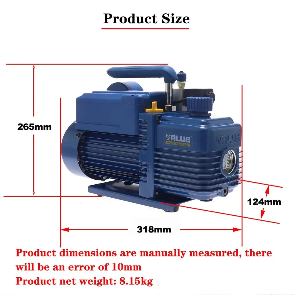

V-i140SV Industrial Vacuum Pump 2Pa for Refrigeration, Plastic Molding & Vacuum Packaging