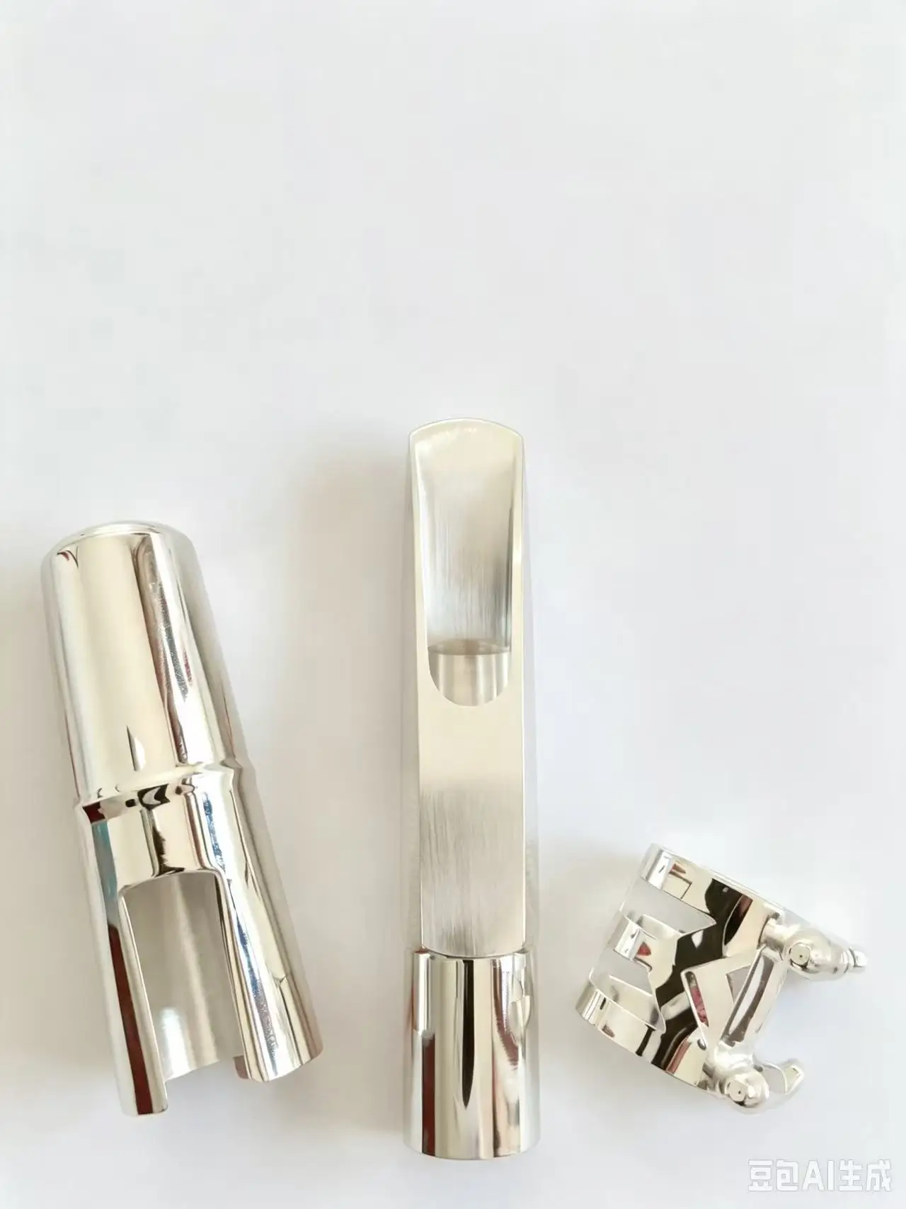 Peter Ponzol Style Tenor Saxophone Metal Mouthpiece Matte Silver Plated Sax Mouthpiece Tip Opening 5 6 7 8 Saxophone Accessories