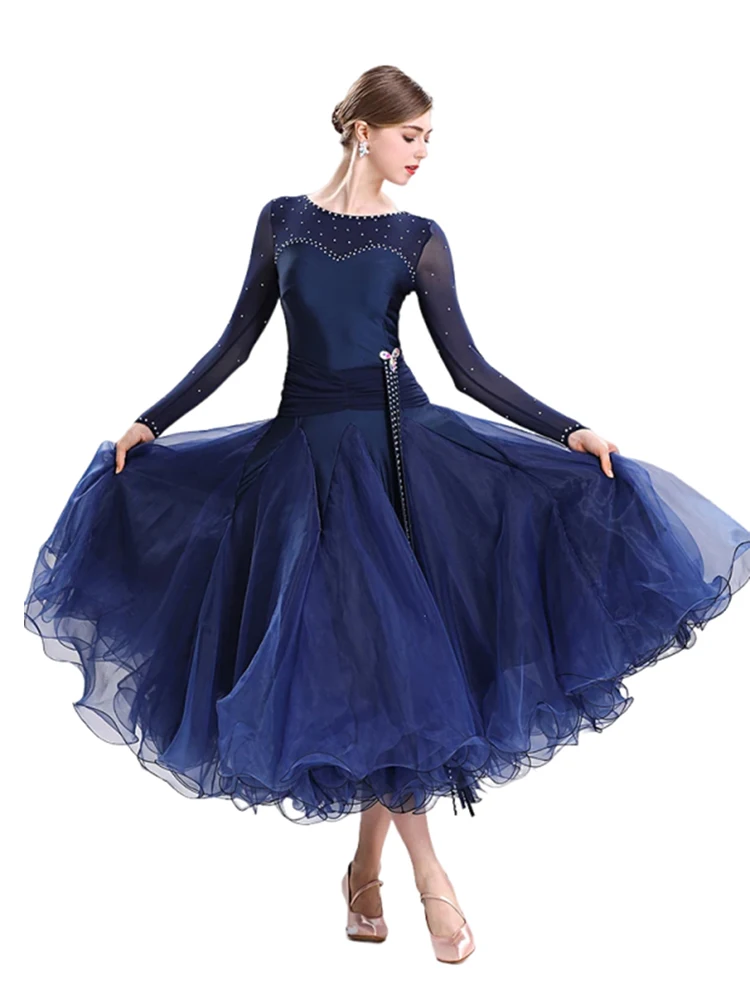 

New Ballroom Waltz Modern Dancer Skirt Ballroom Dance Competition Dresses Standard Ballroom Dancing Clothes Tango Costumes