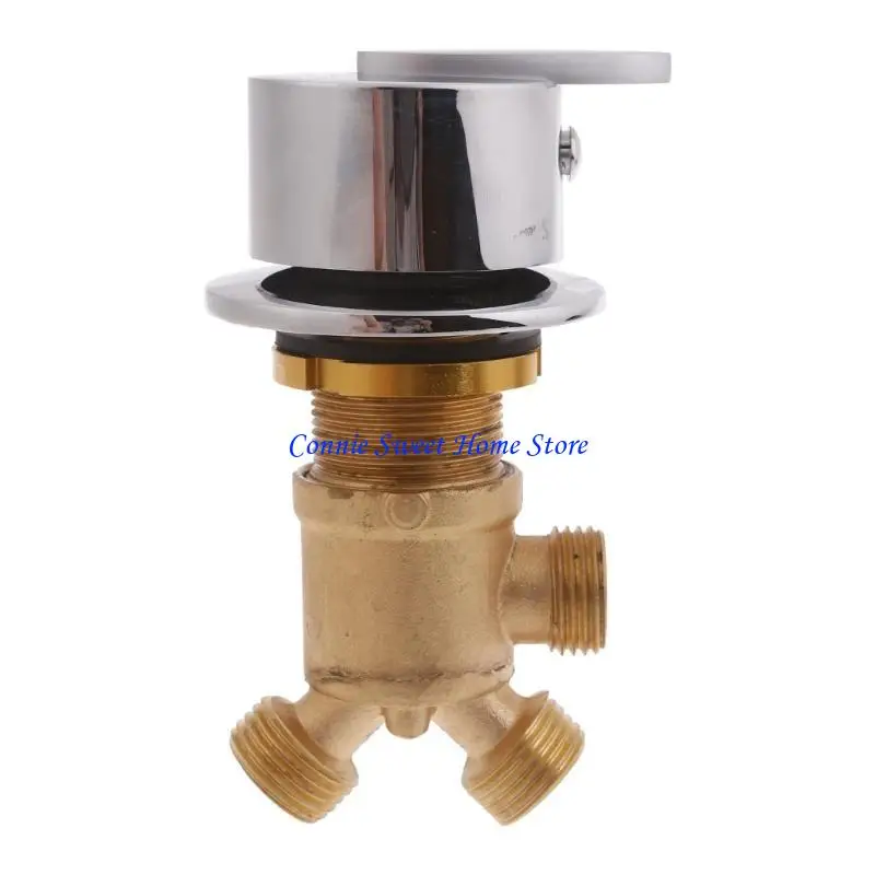 LXAF Unique Brass Water Mixers Valves for Bathtub Conveniently Control Hot Cold Water