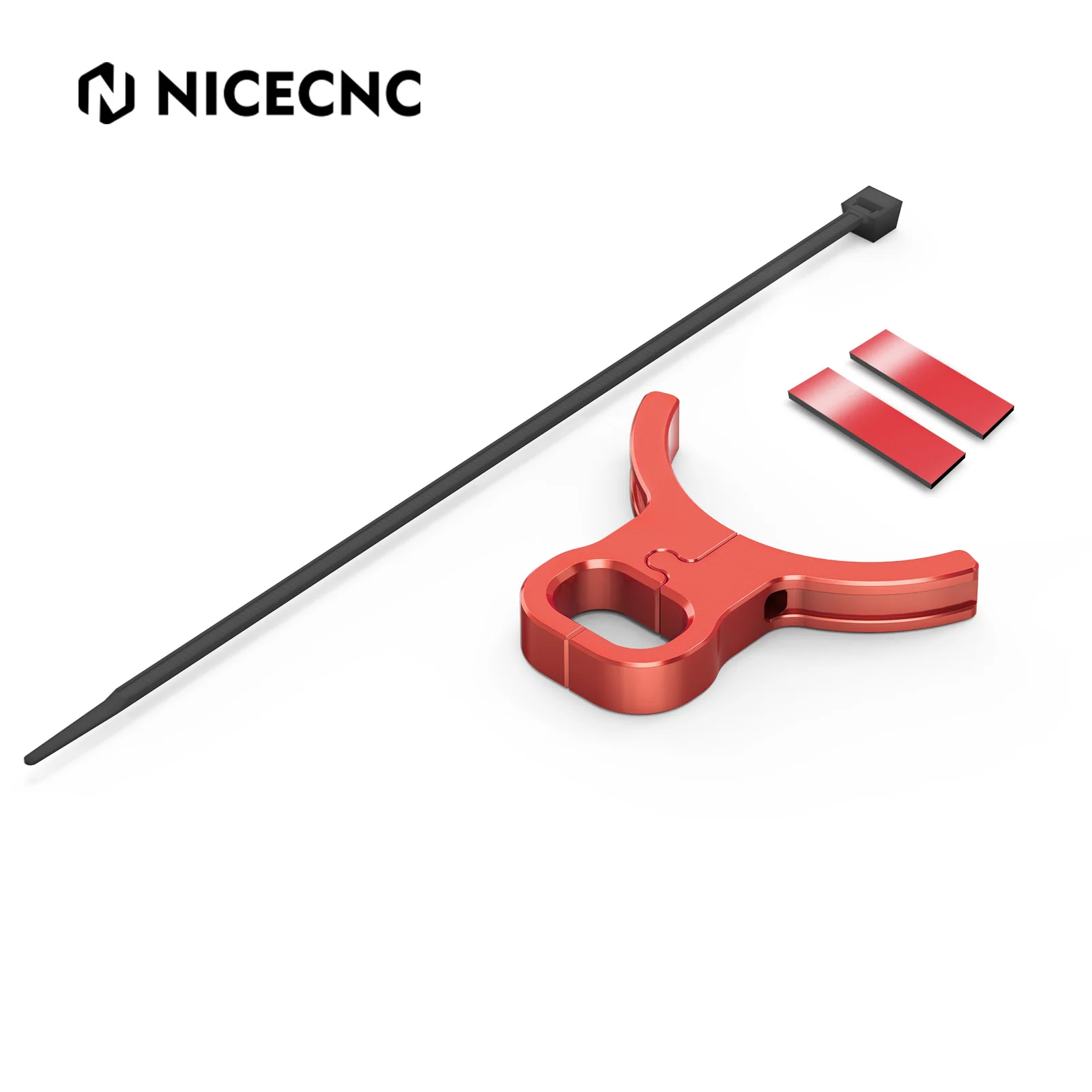 NICECNC Für KTM EXC 300 2004-2026 Vordere Bremsschlauchführung Klemmhalter Für KTM EXCF 350 SXF450 Husqvarna TE300 GasGas EC300 – Detail 9
