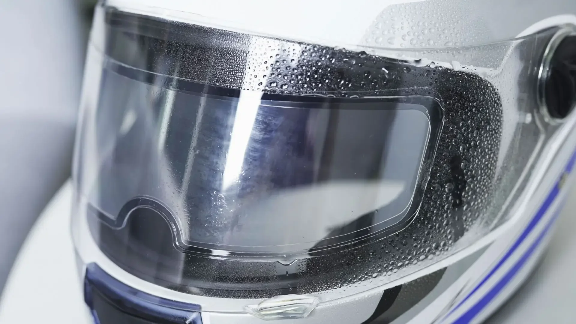 1/4 stücke Motorrad Helm Transparent Anti-fog-Regen Film High-definition-Helm Objektiv Langlebig Nano-beschichtung Aufkleber teile – Detail 18